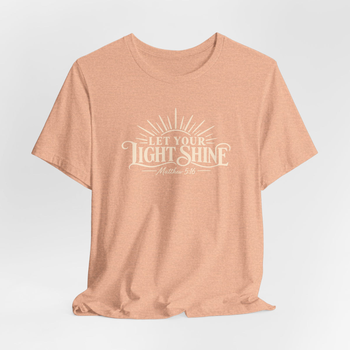Let Your Light Shine Tee — Matthew 5:16