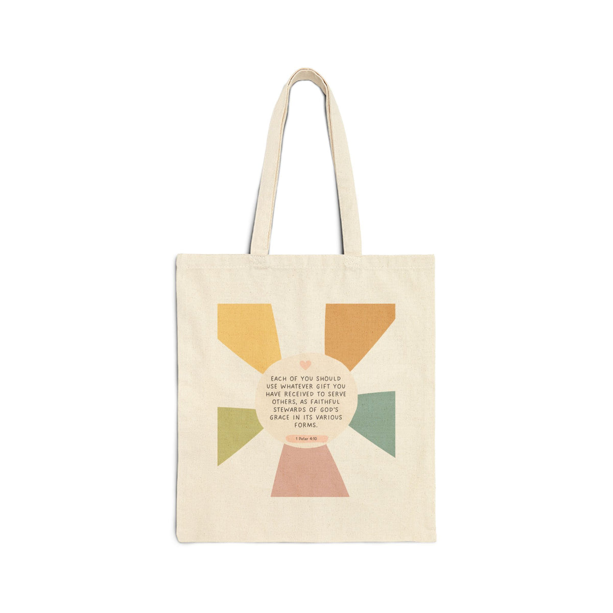 Sunburst Scripture Tote